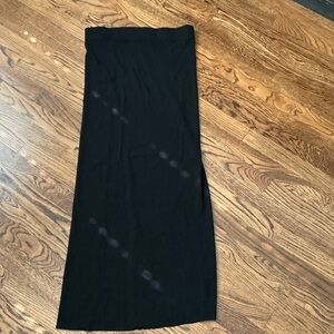 Cotton Citizen Classic Black Maxi Skirt